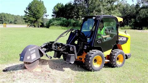 stump grinding attachment for skid steer|skid loader stump grinder attachment.